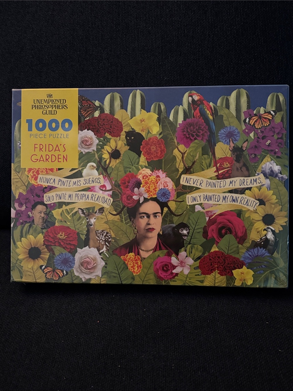 The Unemployed Philosophers Club - Frida’s Garden, 1000-Piece Puzzle (NIB)